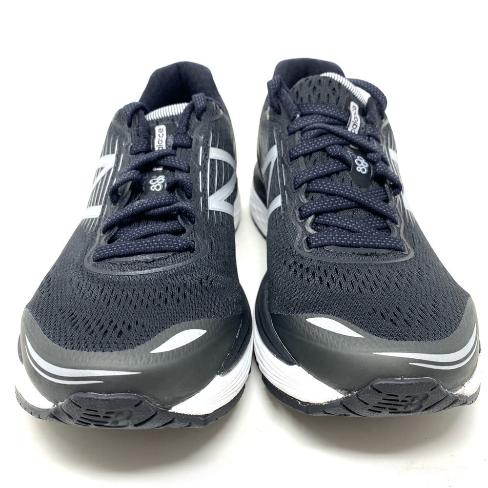 New Balance Womens W880BK8 Black/Silver/White - Picture 3 of 7